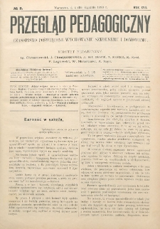 Przegląd Pedagogiczny, 1898, R. 17, nr 2