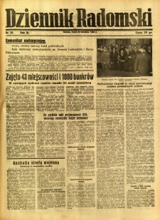 Dziennik Radomski, 1942, R. 3, nr 92