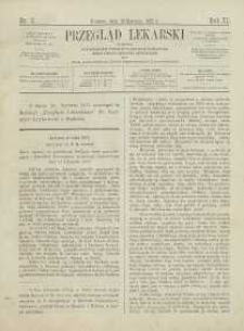 Przegląd Lekarski, 1872, R. 11, nr 2