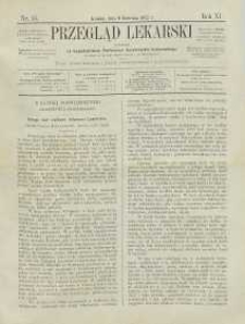 Przegląd Lekarski, 1872, R. 11, nr 14