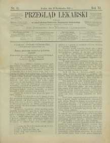 Przegląd Lekarski, 1872, R. 11, nr 41
