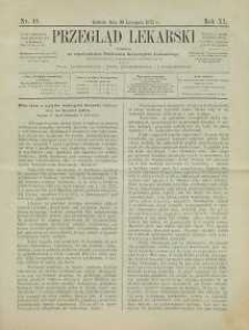 Przegląd Lekarski, 1872, R. 11, nr 48