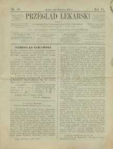 Przegląd Lekarski, 1872, R. 11, nr 50