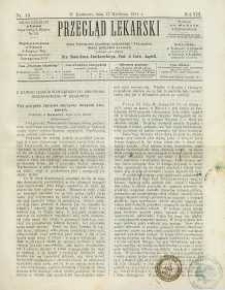 Przegląd Lekarski, 1874, R. 13, nr 15