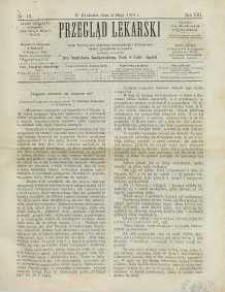 Przegląd Lekarski, 1874, R. 13, nr 18
