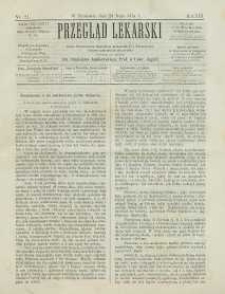 Przegląd Lekarski, 1874, R. 13, nr 21