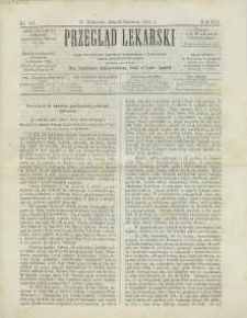 Przegląd Lekarski, 1874, R. 13, nr 23