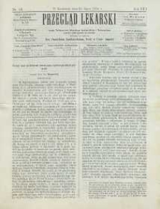 Przegląd Lekarski, 1874, R. 13, nr 28