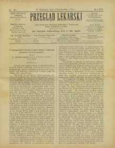 Przegląd Lekarski, 1874, R. 13, nr 40