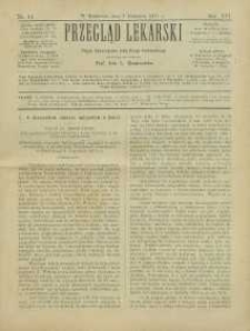 Przegląd Lekarski, 1877, R. 16, nr 14