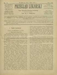 Przegląd Lekarski, 1877, R. 16, nr 18