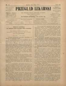 Przegląd Lekarski, 1873, R. 12, nr 18