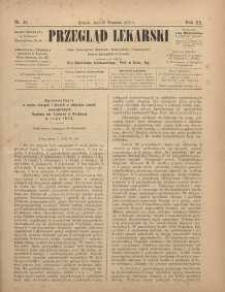 Przegląd Lekarski, 1873, R. 12, nr 39