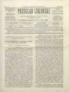 Przegląd Lekarski, 1875, R. 14, nr 35