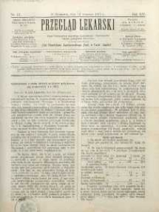 Przegląd Lekarski, 1875, R. 14, nr 37