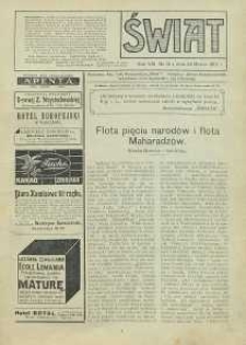 Świat, 1913, R. 8, T. 15/16, nr 13