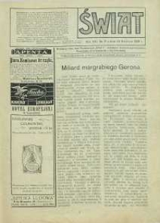 Świat, 1913, R. 8, T. 15/16, nr 17