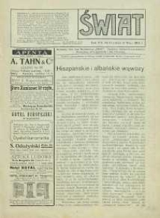 Świat, 1913, R. 8, T. 15/16, nr 19