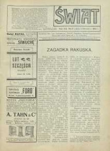 Świat, 1913, R. 8, T. 15/16, nr 37