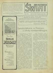 Świat, 1913, R. 8, T. 15/16, nr 40