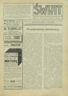 Świat, 1913, R. 8, T. 15/16, nr 43