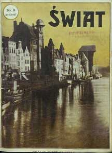 Świat, 1927, R. 22, nr 9
