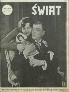 Świat, 1927, R. 22, nr 20
