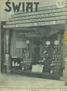 Świat, 1927, R. 22, nr 28