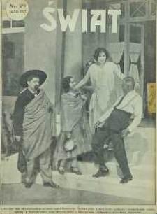 Świat, 1927, R. 22, nr 29