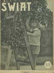 Świat, 1927, R. 22, nr 39