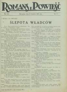 Romans i powieść, 1927, R.19, nr 17