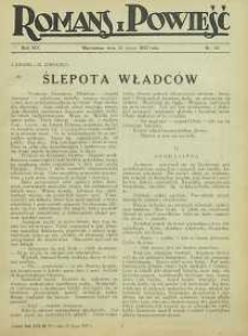 Romans i powieść, 1927, R.19, nr 30