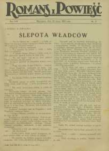 Romans i powieść, 1927, R.19, nr 31