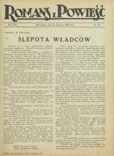 Romans i powieść, 1927, R.19, nr 34