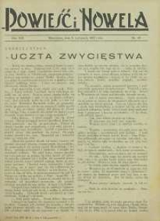 Powieść i nowela, 1927, R.19, nr 45