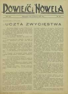 Powieść i nowela, 1927, R.19, nr 49