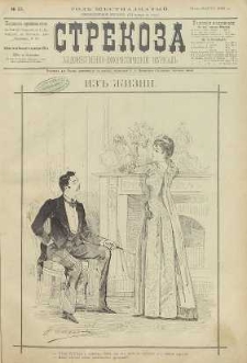 Strekoza : hudožestvenno – ûmorističeskij žurnal’, 1891, nr 13