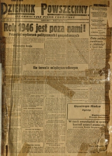 Dziennik Powszechny, 1947, R. 3, nr 1