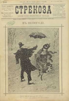 Strekoza : hudožestvenno – ûmorističeskij žurnal’, 1891, nr 43