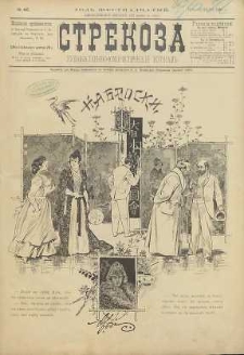 Strekoza : hudožestvenno – ûmorističeskij žurnal’, 1891, nr 46