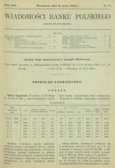Wiadomości Banku Polskiego, 1936, R. 13, nr 6