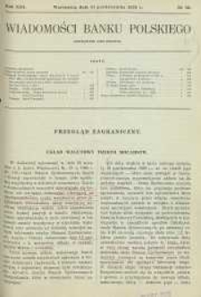Wiadomości Banku Polskiego, 1936, R. 13, nr 20