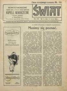 Świat, 1922, R. 17, nr 11