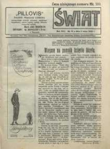 Świat, 1922, R. 17, nr 18