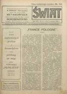 Świat, 1922, R. 17, nr 24