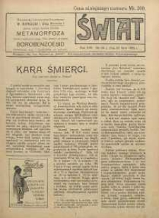 Świat, 1922, R. 17, nr 29