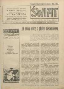 Świat, 1922, R. 17, nr 30