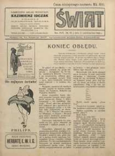 Świat, 1922, R. 17, nr 42