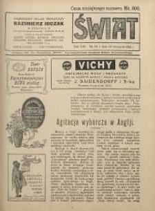 Świat, 1922, R. 17, nr 46