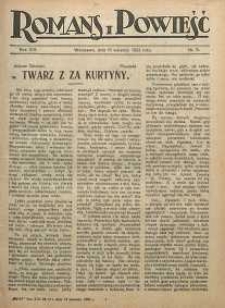 Romans i Powieść, 1922, R. 14, nr 15